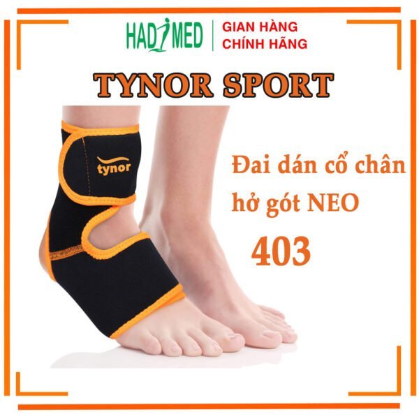 Đai dán cổ chân hở gót Neo 403 TYNOR SPORT