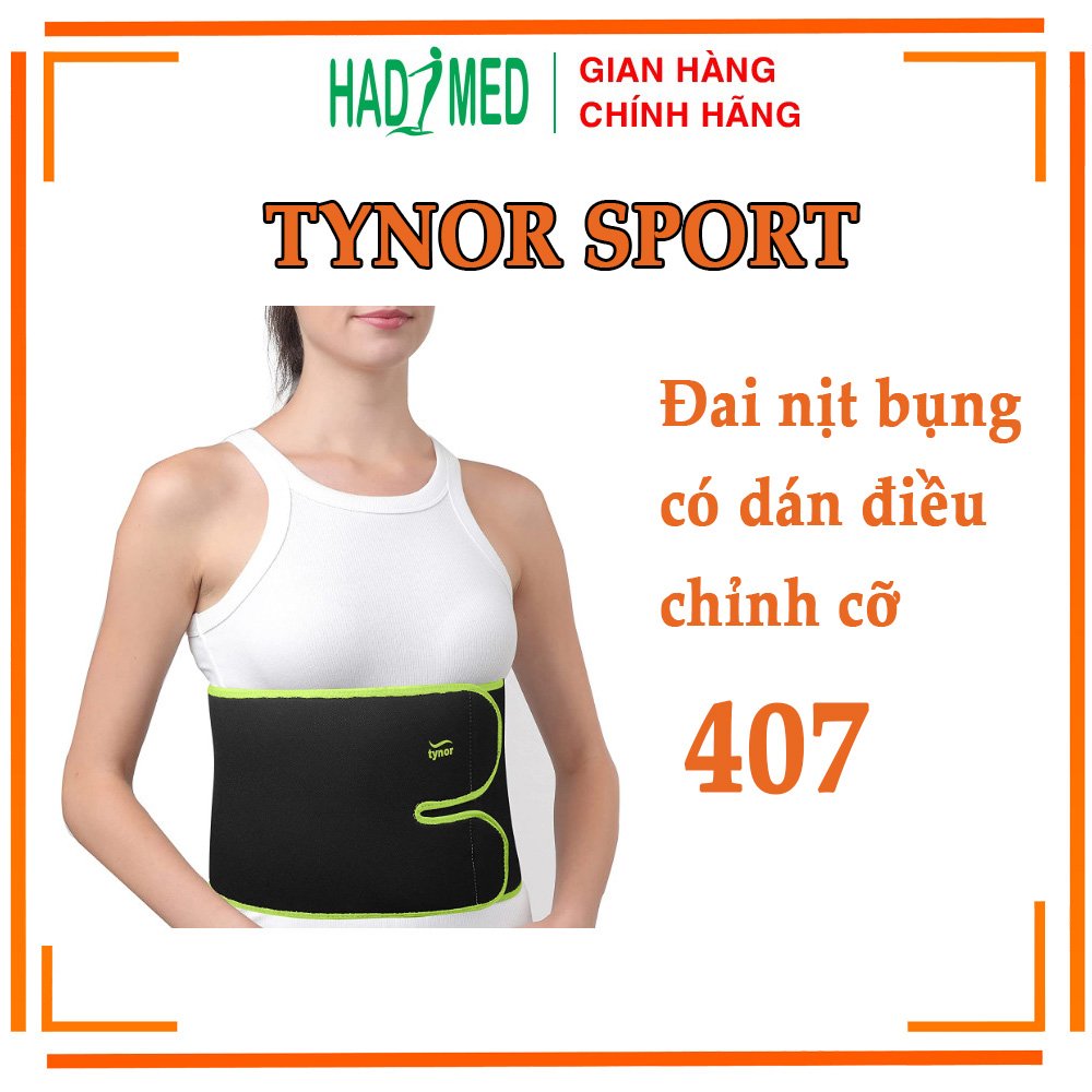 Đai nịt bụng có dán điều chỉnh cỡ TYNOR SPORT