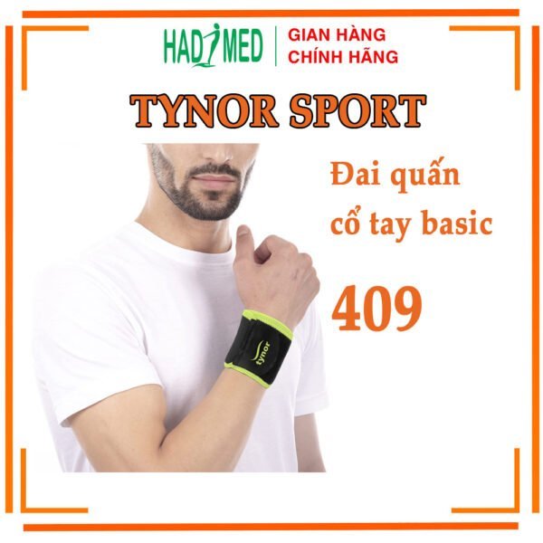 Đai quấn cổ tay basic TYNOR SPORT