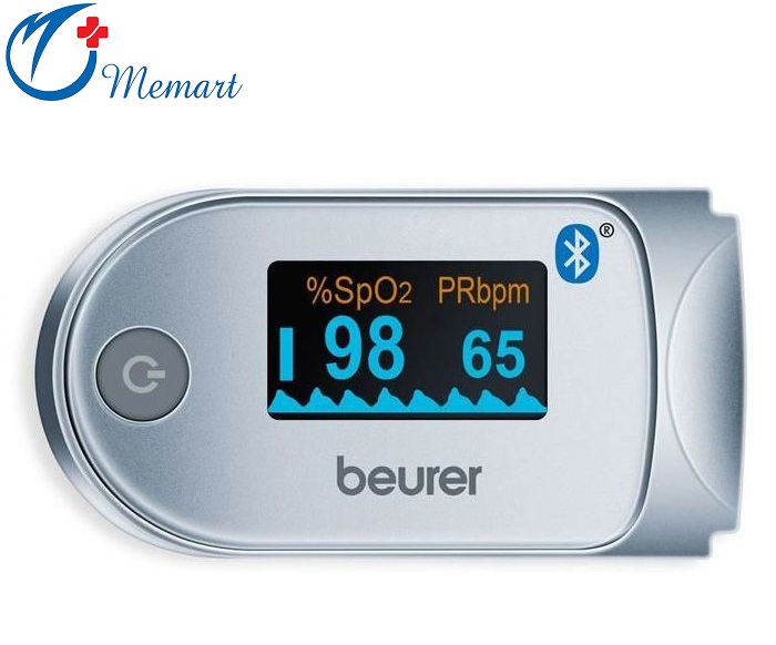 Máy đo Spo2 Beurer PO60 đo nồng độ oxy trong máu và nhịp tim