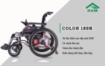 Xe lăn điện vành đúc bánh đặc COLOR 180K